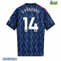 Arsenal Viktor Gyokeres #14 Bortedrakt 2025-26 Kortermet